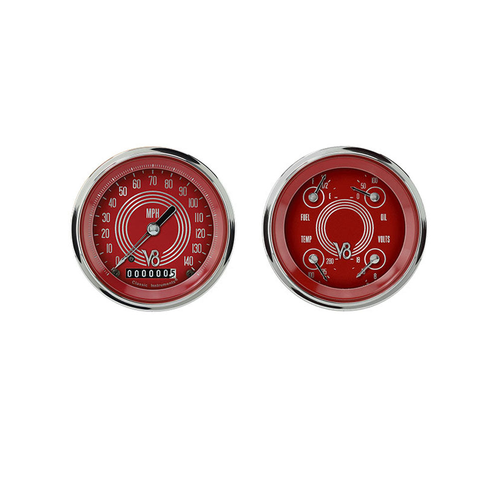V8 RED STEELIE 3IN SPEEDO/QUAD-GM