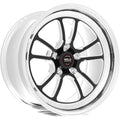 Weld S70 17x8 / 5x4.75 BP / 5.8in. BS Black Wheel (Medium Pad) - Non-Beadlock