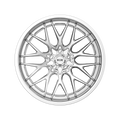 BRUSHED CENTER WITH POLISHED LIP