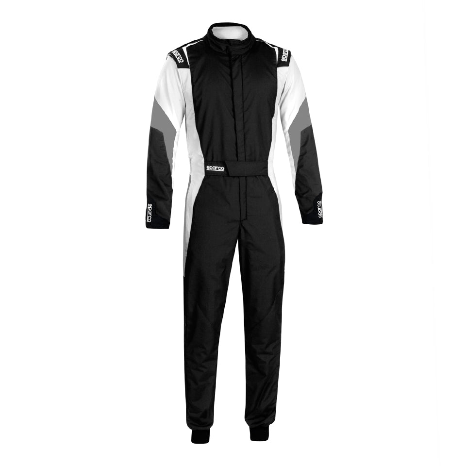 Sparco Suit Competition (Boot Cuff) 66 Black/ White