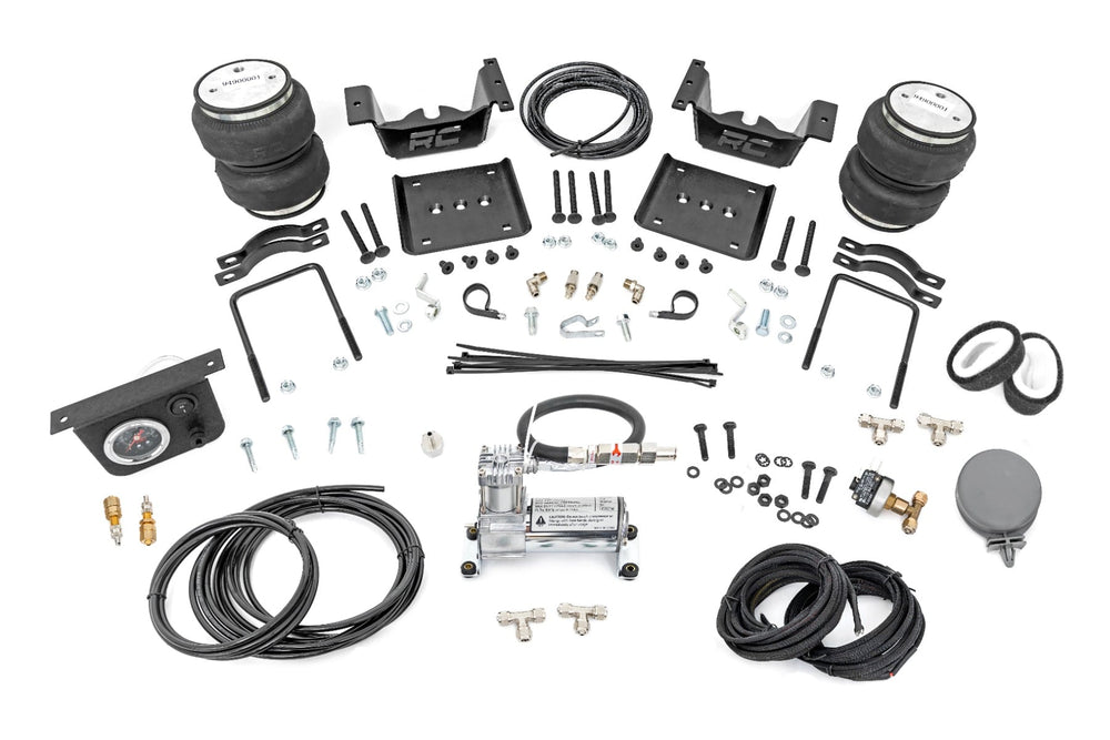 Air Spring Kit w/compressor Wireless Controller 6-7.5 Inch Lift Kit Chevy/GMC 1500 (07-18)