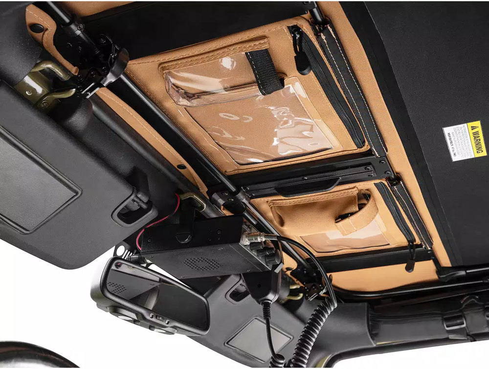 Rugged Ridge 07-18 Jeep Wrangler JKU 4dr Voyager Fastback Frameless Soft Top - Tan