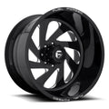 FF072 22X10 BLANK BLACK -25MM (114-