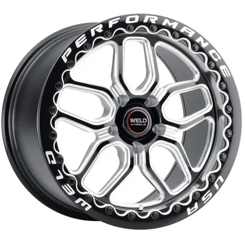 Weld Racing 18x12 Laguna Bead Lock 5x120 ET52 BS8.50 Gloss BLK MIL DIA 78.1
