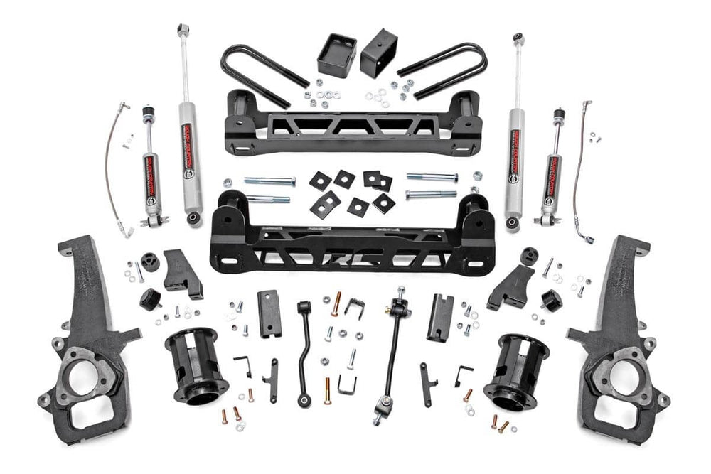 1x 1321BOX4 1x 1321BOX3 1x 1321BOX1 1x 1380BOX1 1x 1380BOX2 6 Inch Lift Kit Dodge 1500 2WD (2006-2008)