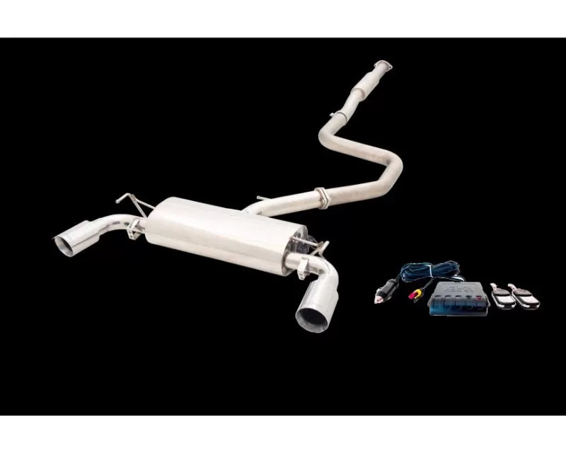 18C VELOSTER N/I30N SS CATBACK SYSTEM W/ VAREX MUFFLER