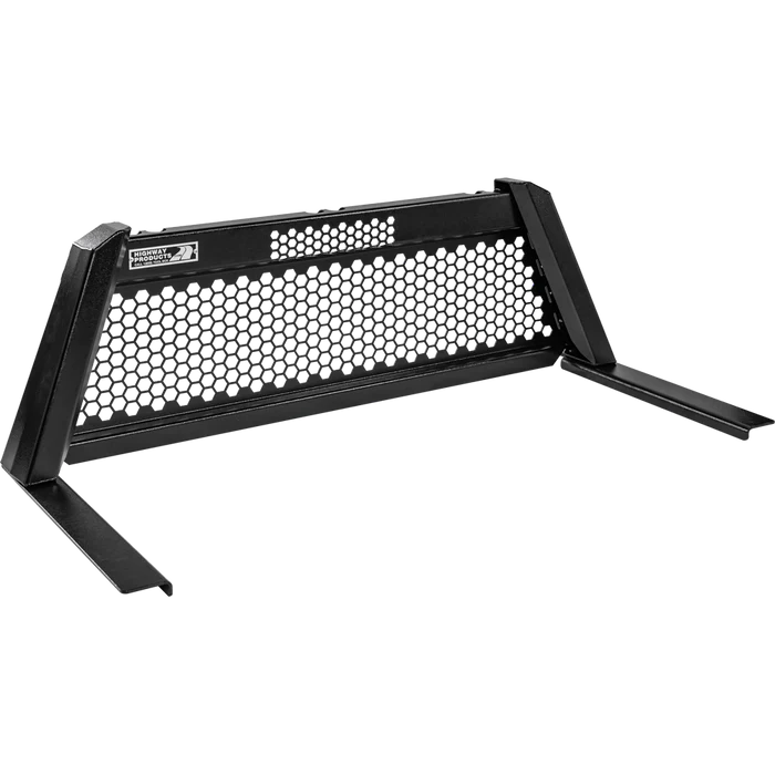 THEX HEADACHE RACK WITH SMOOTH BLACK UPRIGHTS SMOOTH BLACK CENTER SIZE 5