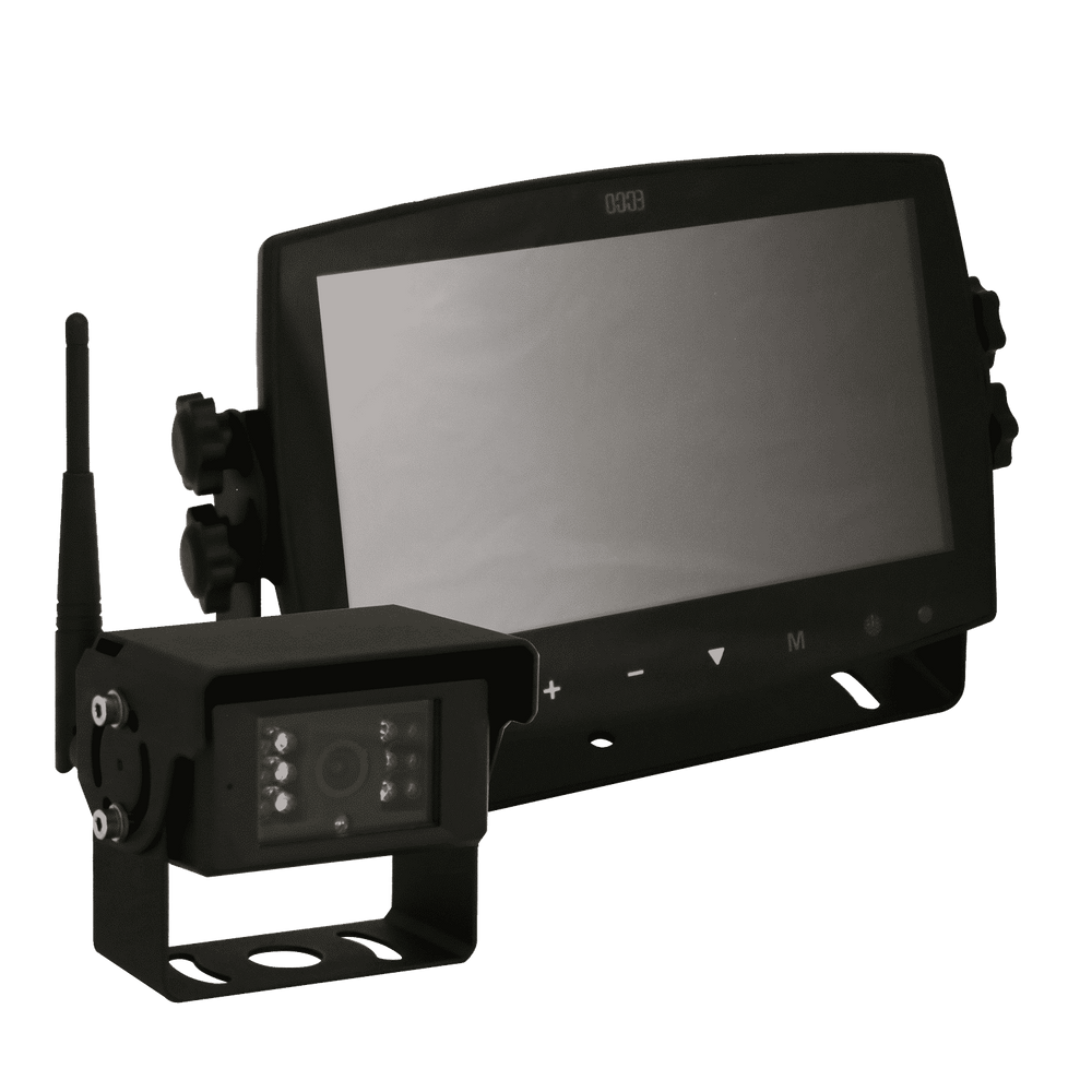 CAMERA KIT GEMINEYE WIRELESS 7IN LCD EXPANDABLE TO 4 CAMERAS(INCLUDES EC7008WM&EC2027WC)