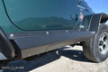 9706 JEEP WRANGLER TJ STEP SLIDERS PASSENGER SIDE SUB PART