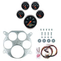 AutoMeter Designer Black 61-66 Ford Truck Billet Panel/Gauge Kit - 3-1/8in. (x1) & 2-1/16in. (x4)
