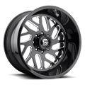 ~(45 lbs. 23X23X13)~ FF29 20x10 6x135.00 GLOSS BLACK MILLED (-25 mm)