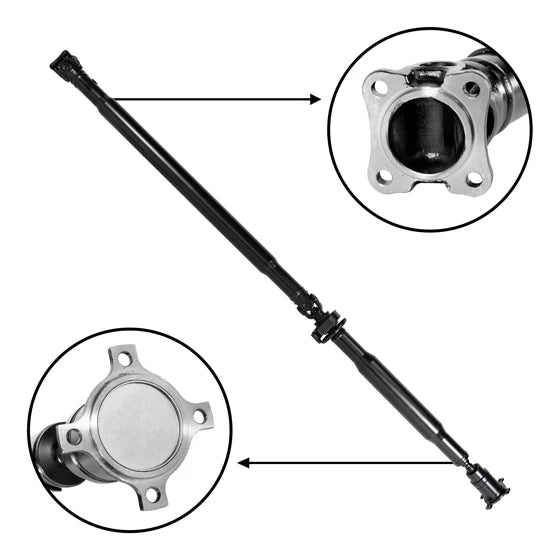 USA STANDARD REAR DRIVESHAFT, 80.5