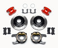 Wilwood D154 P/S Park Brake Kit Small Ford 2.50in Offset