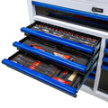METRIC AND SAE TOOL SET 6POINT SHALLOW & 12POINT DEEP SOCKETS 217 PCS