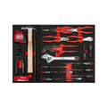 METRIC AND SAE TOOL SET 6POINT SHALLOW & 12POINT DEEP SOCKETS 217 PCS