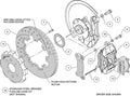 Wilwood auto part installed view