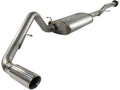 aFe cat-back exhaust close-up
