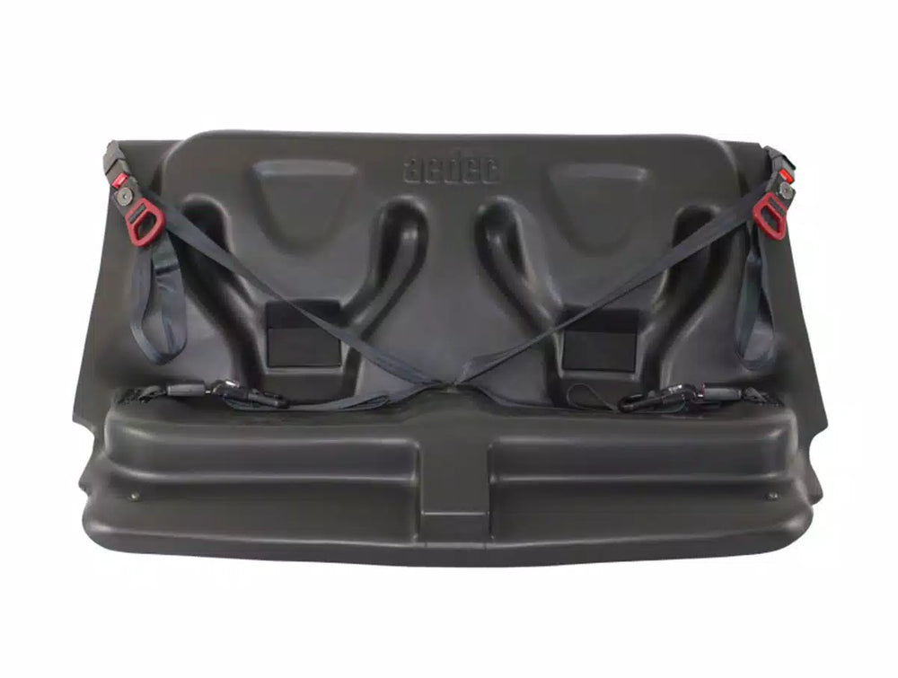 MOLDED REAR PRISONER RESTRAINT SEAT