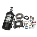 Super Powershot Wet Nitrous System For 4150 4-Barrel Carburetor Black Fits Holley 4150 And Carter Afb (Late) Adjustable 100-150 Hp Includes Black 10 Lb Bottle NOS