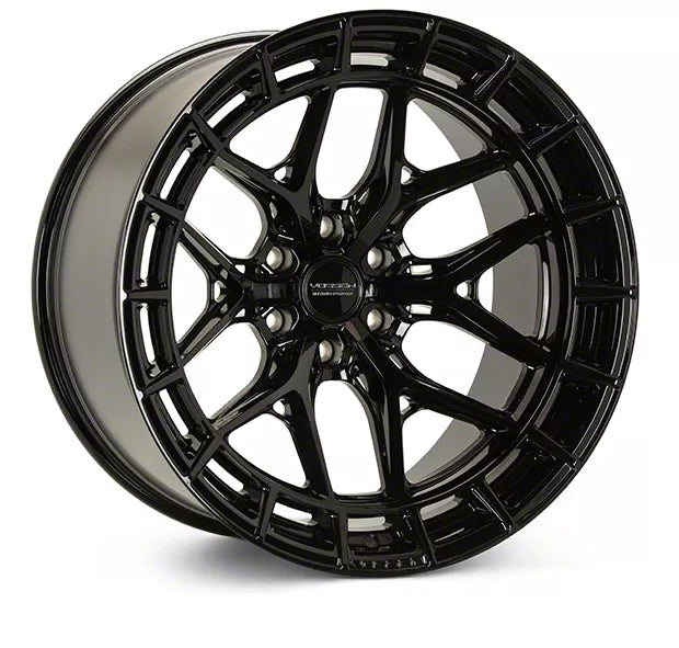 Vossen HFX-1 24x10 - 6x135 - ET25 - Deep Face - 87.1 - Gloss Black Wheel