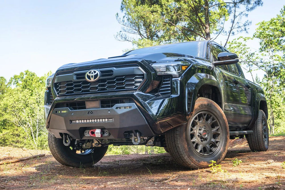 24C TACOMA WINCH MOUNT W/ NO GUARD MATTE FINISH