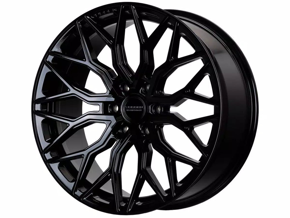 Vossen HF6-3 24X10 - 6X139.7 - ET25 - DEEP - 106.1 - GB - GLOSS BLACK