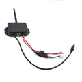 Wireless belt station helmet adaptor for prewired OFFROAD helmets.