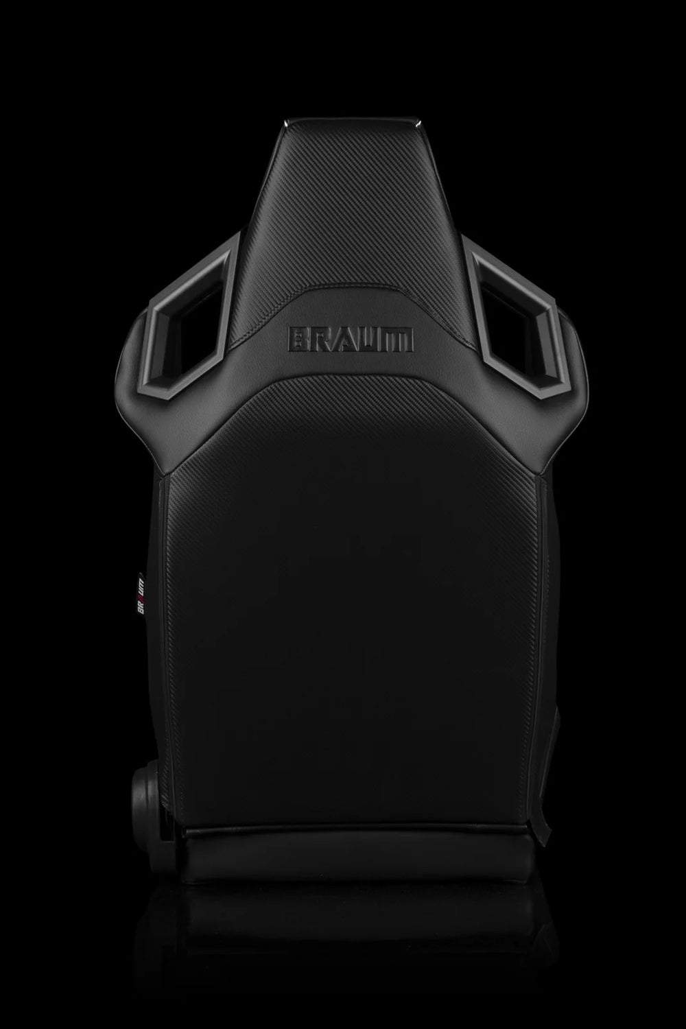 Braum Alpha X Series Sport Seats - Black White - BRR5-BKWW