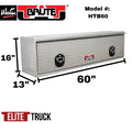 13IN X 16IN X 60INL HD TOP SIDER .100 THICK DIAMOND W/ FLIP UP DOOR