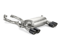Akrapovic slip-on exhaust installed view