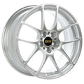 BBS RF 18x8 5x112 ET45 PFS Diamond Silver Wheel -82mm PFS/Clip Req