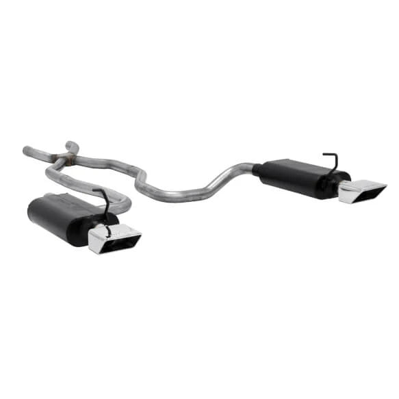 Force Ii Crossmember-Back Exhaust System Fits 1970-1973 Corvette Stingray With 350 Small Block Engine Moderate Sound Flowmaster