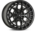 Vossen HFX-1 24x10 - 6x135 - ET25 - Deep Face - 87.1 - Satin Black Wheel