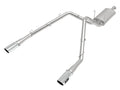 aFe cat-back exhaust detail