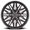 Vossen HF6-5 24x10 - 6x135 - ET35 - Deep Face - 87.1 - Matte Gunmetal Wheel