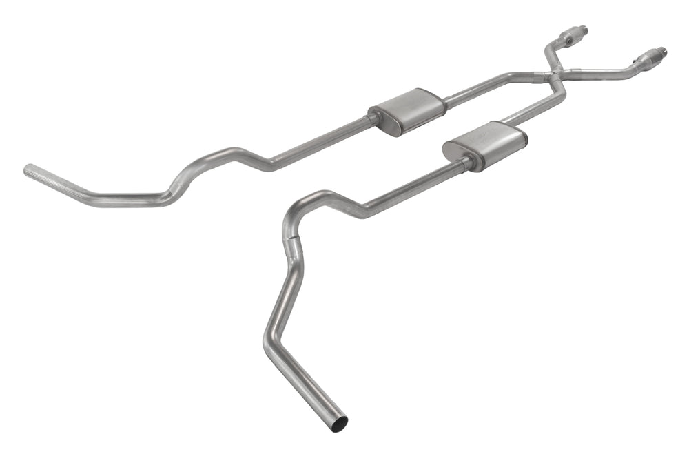 ~(60 lbs. 60X14X14)~ 1975-87 GM Truck Crossmember Back w/ Xpipe Exhaust System