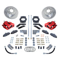Stainless Steel Brakes red auto part