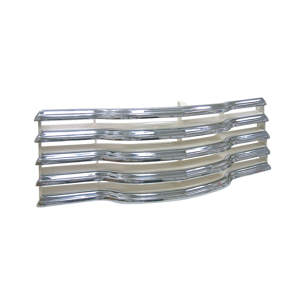 47-53 GRILLE- CHROME W/CREAM PAINT