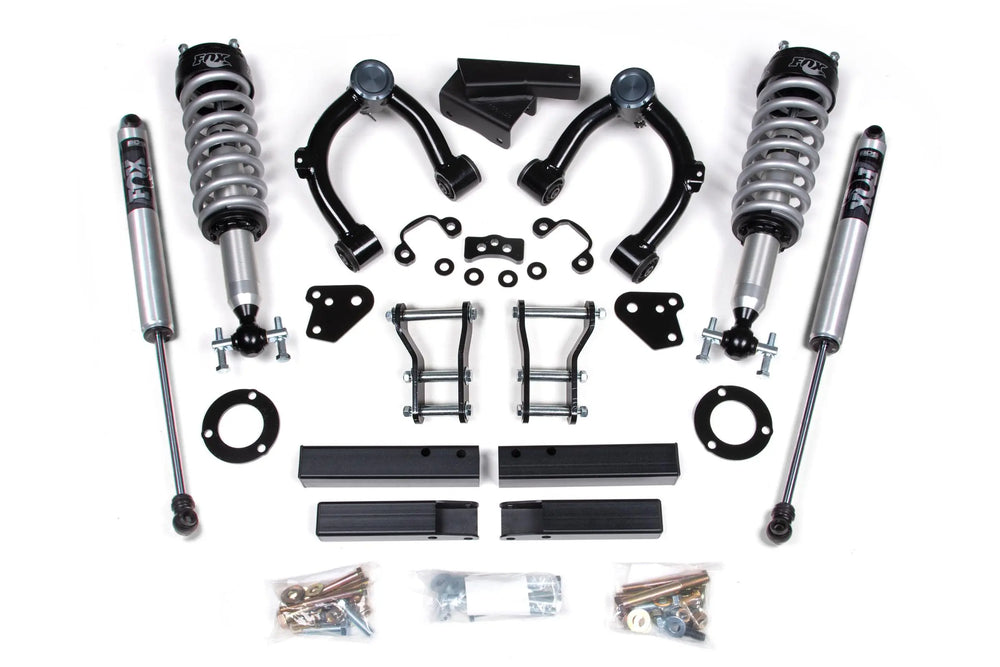 2020-2023 Ford Ranger Coilover 2.5 -3.5 Box kit - Steel OE Knuckle