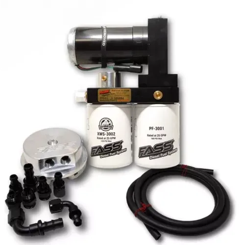 FASS 98.5-04.5 Dodge Cummins 2500/3500 290gph No Drop Titanium Plus Fuel System