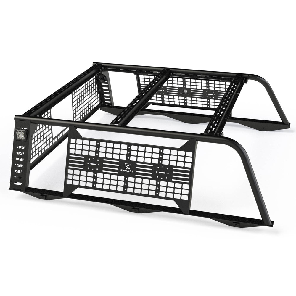 MOLLE Overland Rack Includes (2) 3 Inch White ZROADZ LED Pod Lights and Universal Wiring Harness