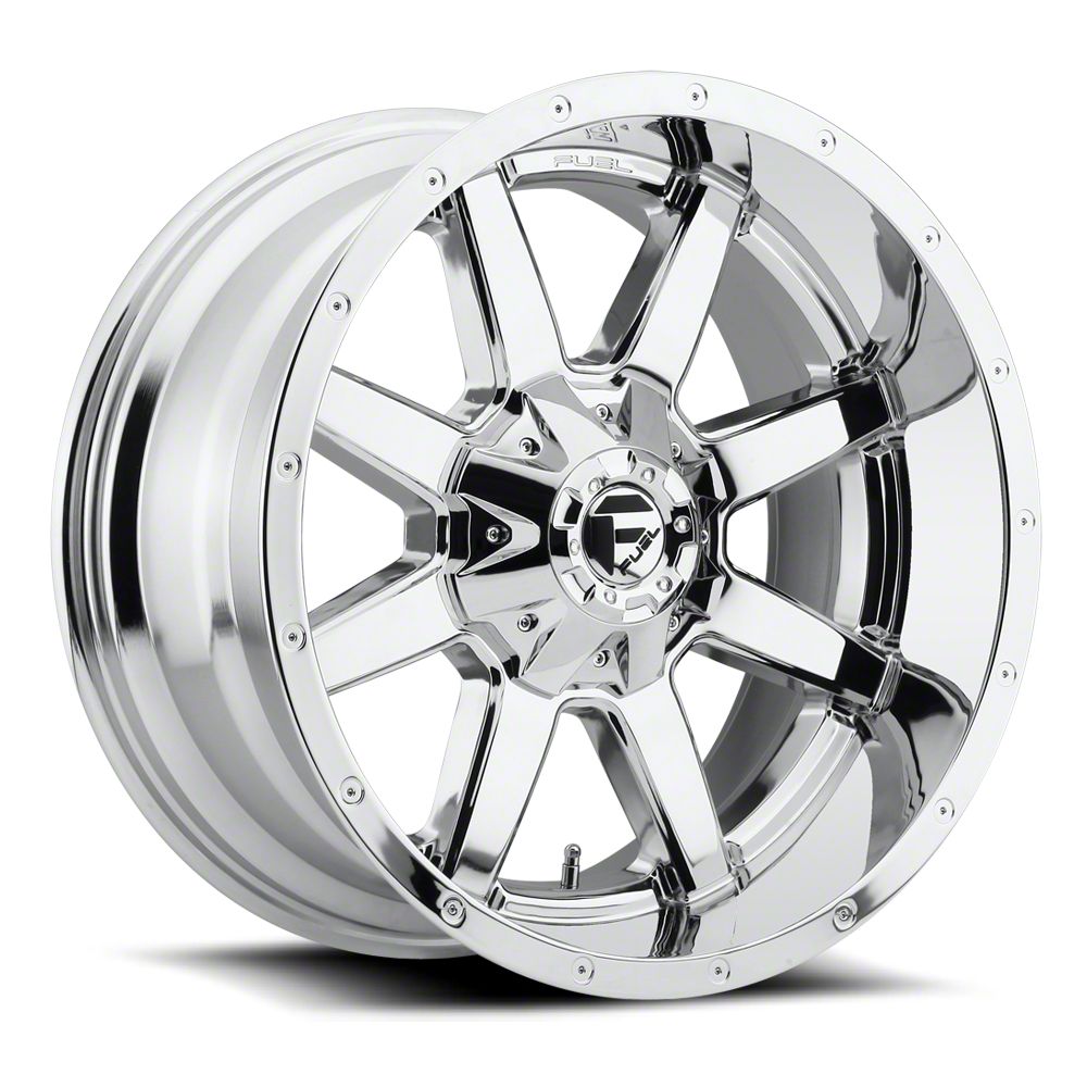 ~(61 lbs. 27X27X17)~ MAVERICK 24x14 6x135.00/6x139.70 CHROME PLATED (-75 mm)