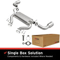 REAR MUFFLER KIT REPLACEMENT NISSAN