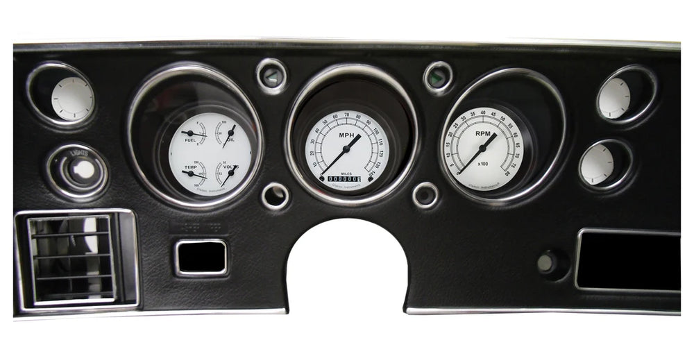 70-72 CHEVELLE CLASSIC WHT 3-GA SET-GM