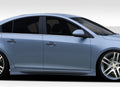 2011-2015 Chevrolet Cruze Duraflex GT Racing Body Kit - 4 Piece - Includes GT Racing Front Bumper Cover (109502) GT Racing Side Skirt Rocker Panels (109503) GT Racing Rear Bumper Cover (109504)