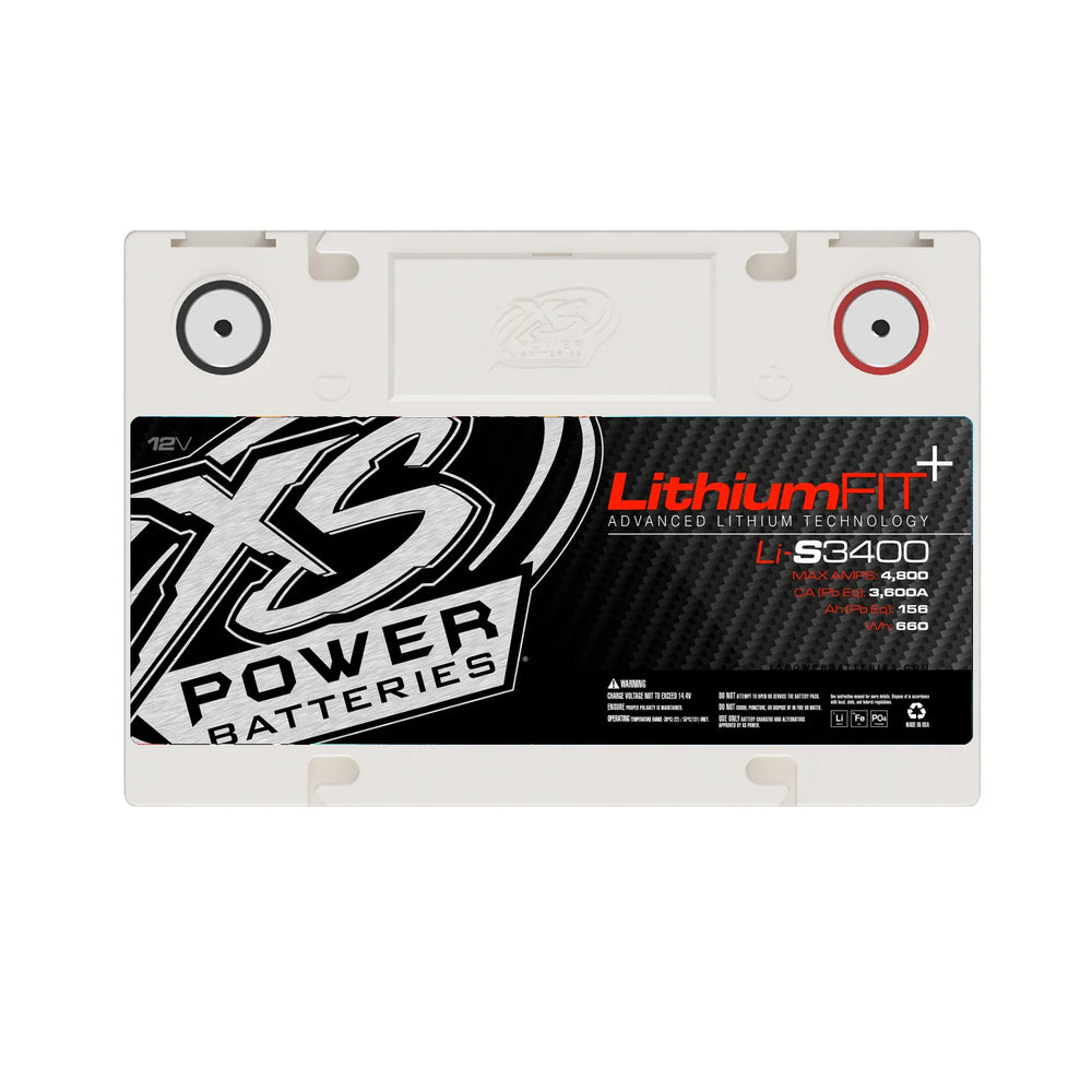LITHIUM RACING 12V BATTERIESM6 TERMINAL BOLTS INCLUDED
