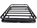 SRM500 75IN FLAT PLATFORM ROOF RACK WITH QUAD RAIL KIT TEXTURED BLACK