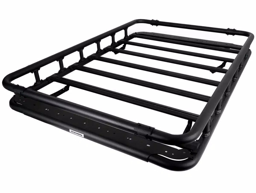 SRM500 75IN FLAT PLATFORM ROOF RACK WITH QUAD RAIL KIT TEXTURED BLACK