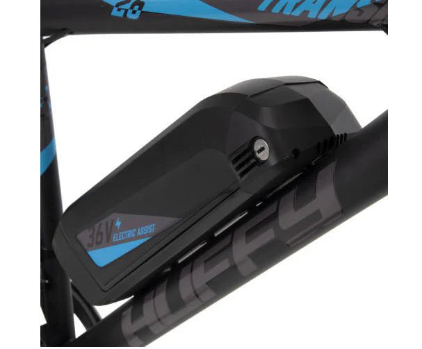 TRANSIC PLUS 26IN ELECTRIC BICYCLE; 350W REAR HUB MOTOR; MATTE BLACK
