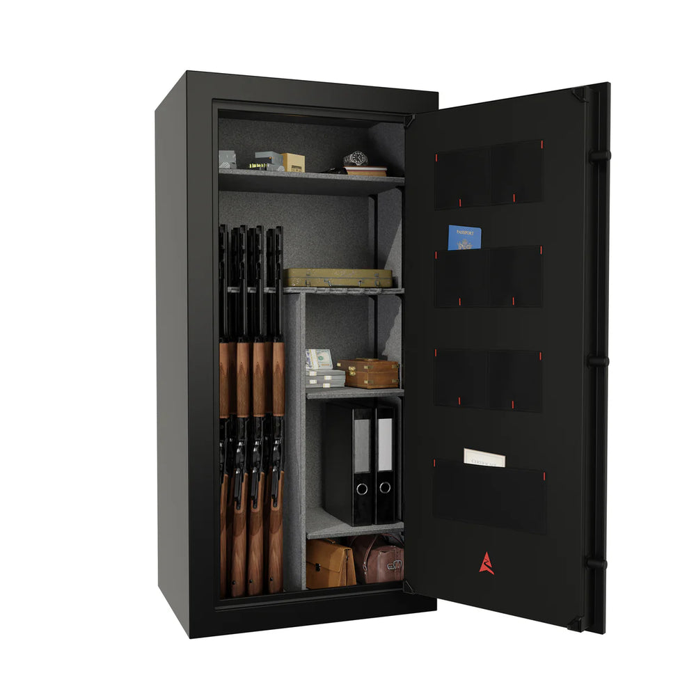 SPORTS AFIELD DOMAIN FIREPROOF 30GUN SAFE DIGITAL LOCK BLACK